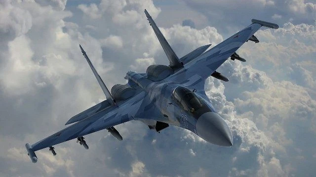 Chiến đấu cơ Su-35 của Nga.