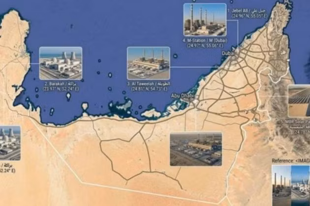 Iran chính thức công bố danh sách các mục tiêu chiến lược ở UAE để tấn công tên lửa.