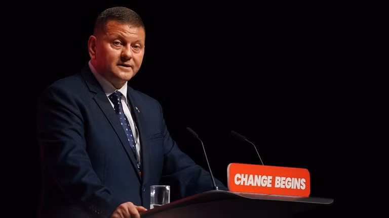 Đại sứ Ukraine tại Vương quốc Anh, Valery Zaluzhny.