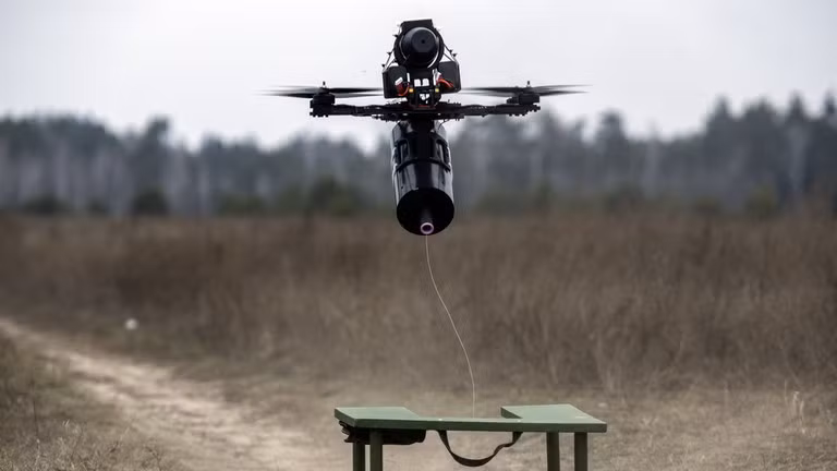 UAV điều khiển bằng sợi quang được thiết kế cho lực lượng vũ trang Ukraine.