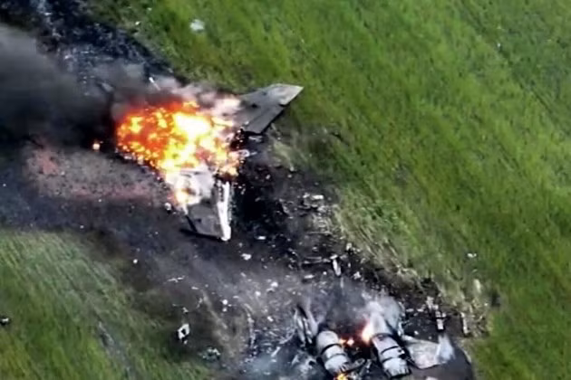 Chiến đấu cơ MiG-29 Ukraine rơi khi đang thực hiện nhiệm vụ chiến đấu.