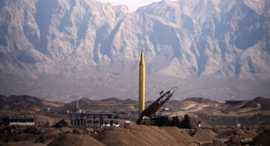 Tên lửa Ghard của Iran.