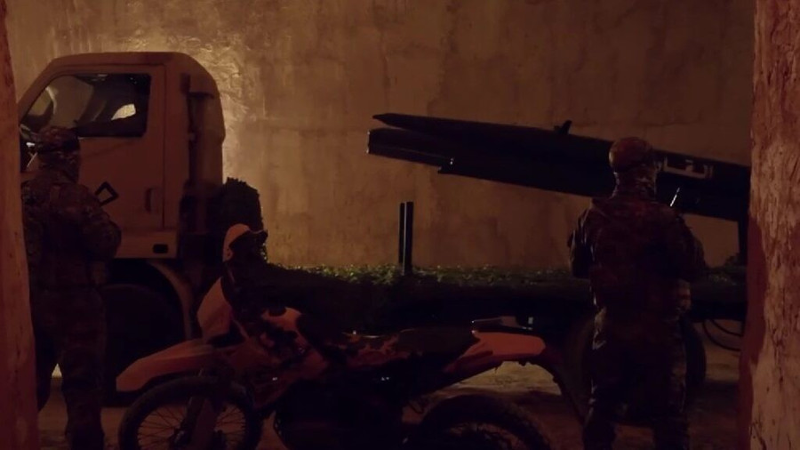 Căn cứ tên lửa ngầm của các phe phái vũ trang thân Iran ở Iraq.