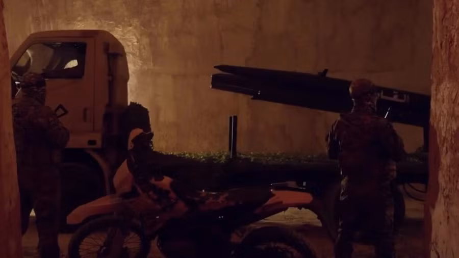 Căn cứ tên lửa ngầm của các phe phái vũ trang thân Iran ở Iraq.