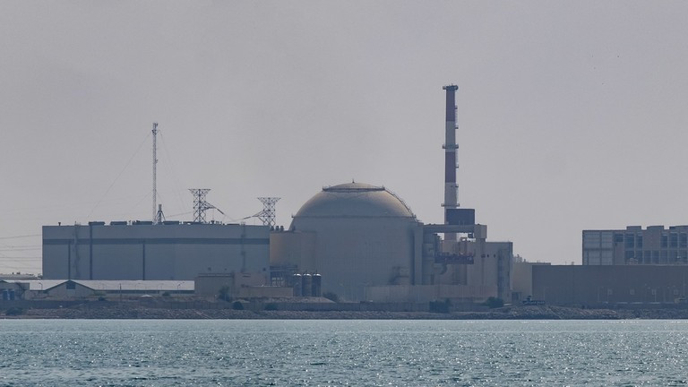 Nhà máy điện hạt nhân Bushehr ở Iran.