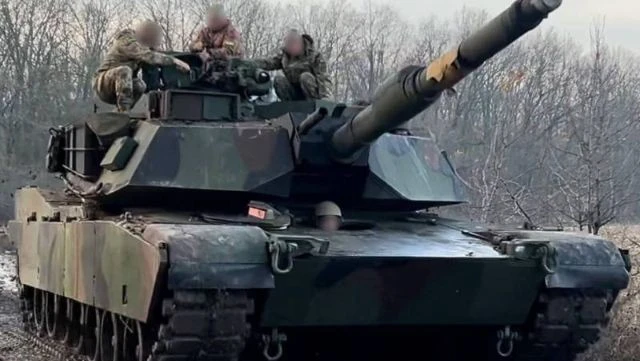 Xe tăng M1A1 Abrams được Mỹ cung cấp cho Ukraine.