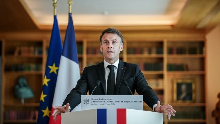 Tổng thống Pháp Emmanuel Macron.