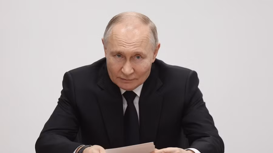 Tổng thống Nga Vladimir Putin.