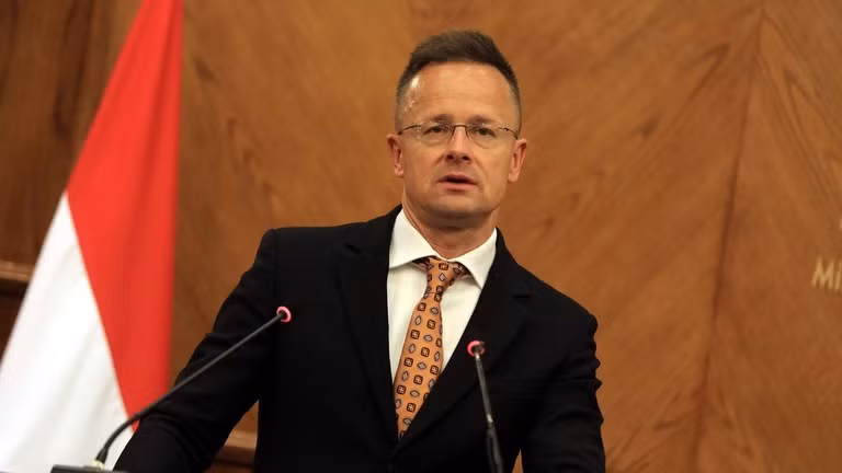 Ngoại trưởng Hungary Peter Szijjarto.