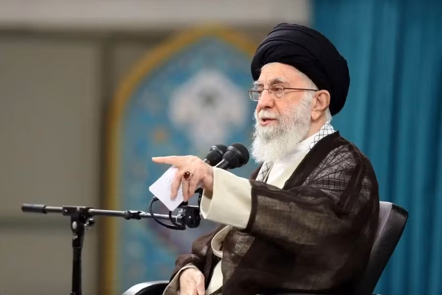 Lãnh tụ Cách mạng Hồi giáo Ayatollah Seyyed Ali Khamenei.