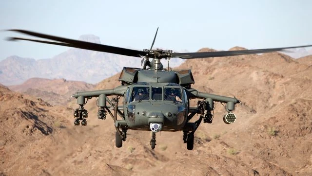 Trực thăng UH-60 Black Hawk của không quân Thổ Nhĩ Kỳ tránh được một cuộc tấn công ATGM ở Iraq.