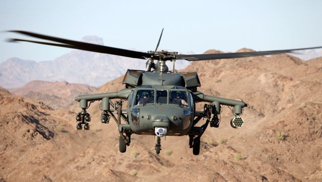 Trực thăng UH-60 Black Hawk của không quân Thổ Nhĩ Kỳ tránh được một cuộc tấn công ATGM ở Iraq.