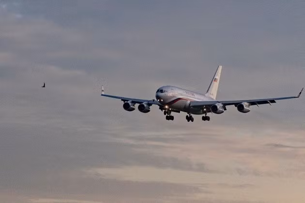 Máy bay thuộc “phi đội bay đặc biệt Nga" được cho là đã thực hiện chuyến bay đến thủ đô Washington, Mỹ, ngày 29/12/2024.