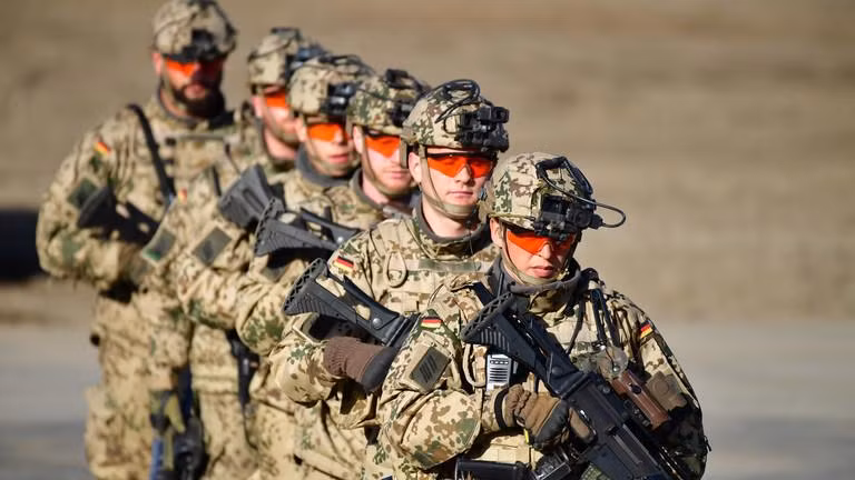 Binh sĩ Đức tại một căn cứ của NATO