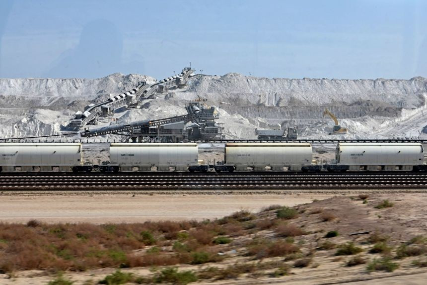 Ả Rập Xê Út sở hữu trữ lượng khoáng sản khổng lồ.