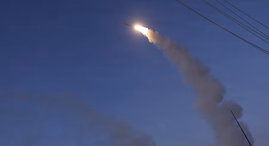 Một vụ phóng tên lửa Tomahawk của Hải quân Mỹ.