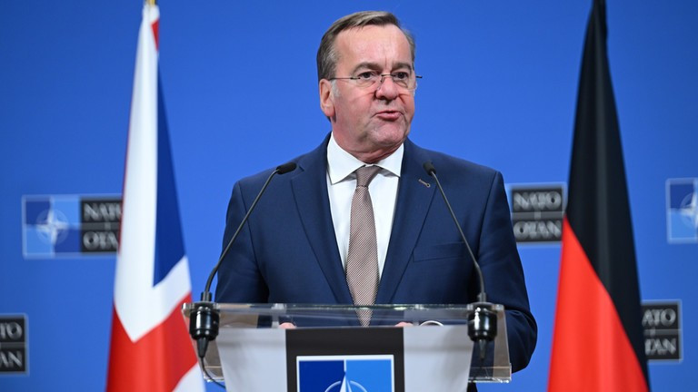 Bộ trưởng Quốc phòng Đức Boris Pistorius.