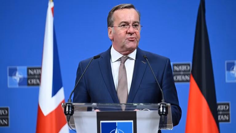 Bộ trưởng Quốc phòng Đức Boris Pistorius.