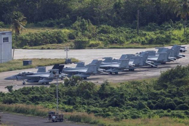 Quân đội Mỹ đang ngày càng tăng cường hiện diện ở vùng biển Caribe.