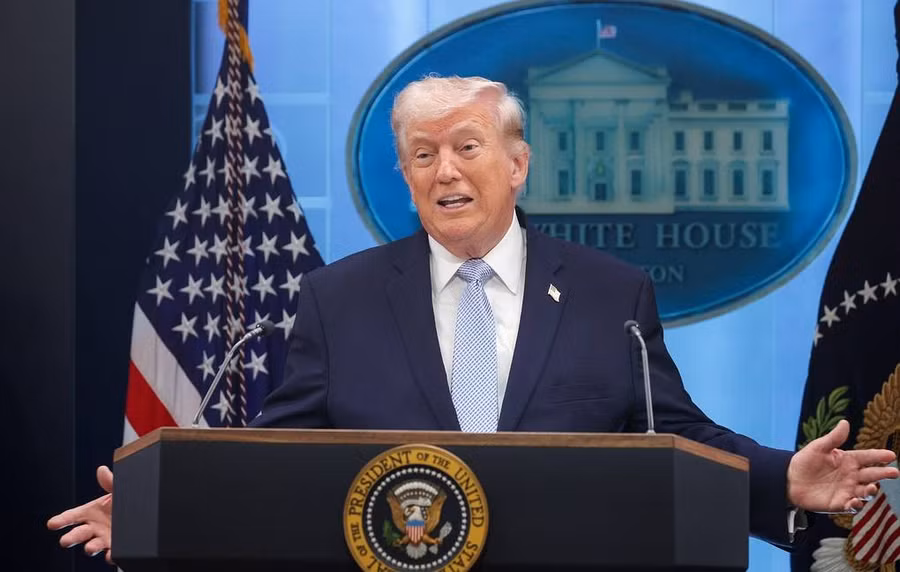 Tổng thống Mỹ Donald Trump.