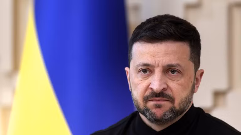 Tổng thống Ukraine Vladimir Zelensky.