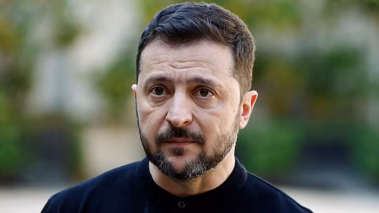 Tổng thống Ukraine Vladimir Zelensky.