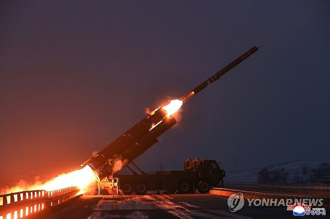 Triều Tiên phóng thử tên lửa hành trình chiến lược tầm xa, ngày 28/12/2025.