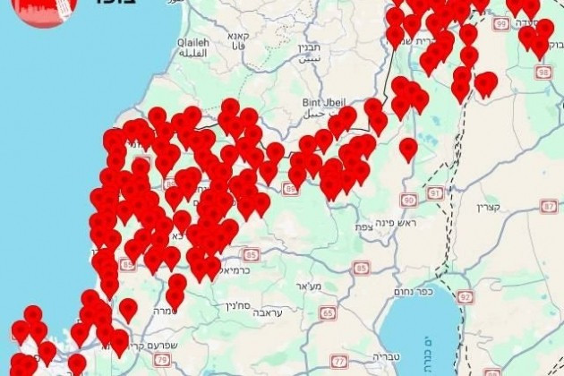 Iran phóng hàng chục tên lửa đạn đạo vào Israel.