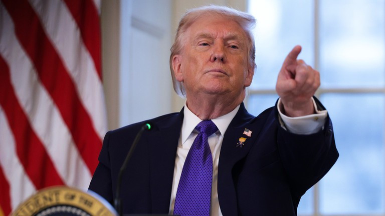 Tổng thống Mỹ Donald Trump.