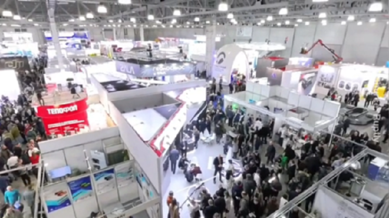 NAIS đang diễn ra tại Trung tâm Triển lãm Crocus gần Moscow.