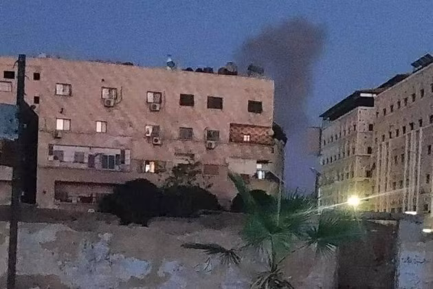 Israel dội bom trung tâm tình báo Hezbollah tại Syria, ngày 4/11/2024.