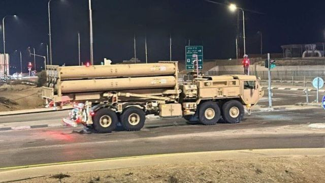 Hệ thống THAAD được nhìn thấy hiện diện ở Israel, ngày 15/10/2024.