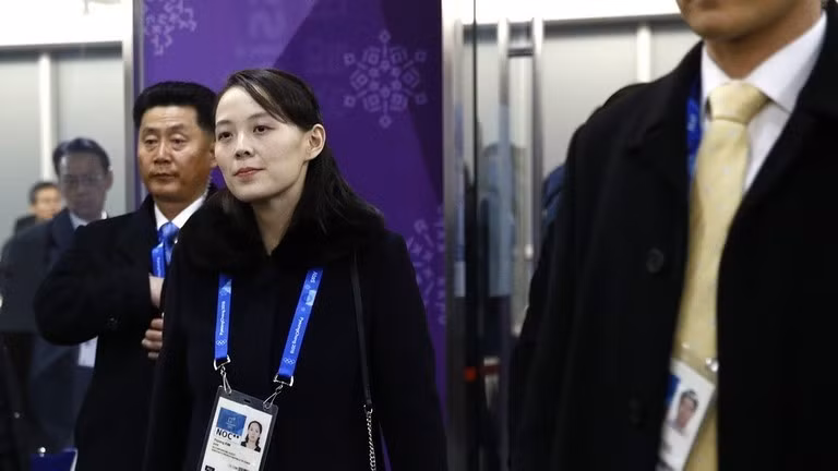 Bà Kim Yo-jong, phó Trưởng ban Ủy ban Trung ương đảng Lao động Triều Tiên.