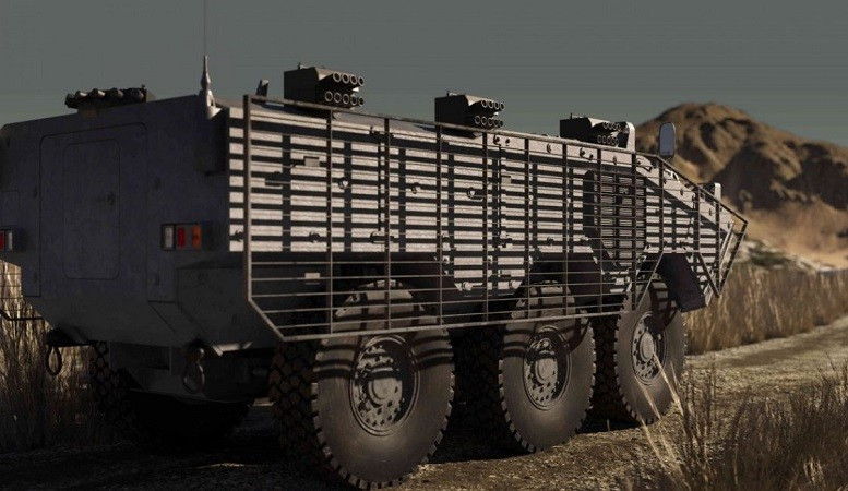 Công nghệ SCILT đã được lắp đặt trên xe APC.