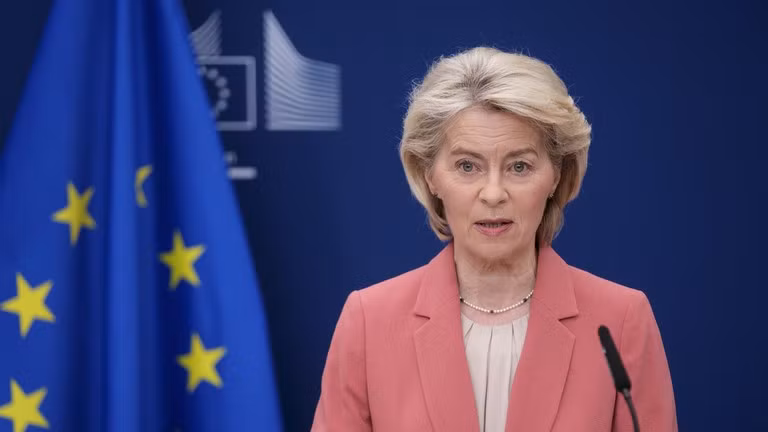 Chủ tịch EC, Ursula von der Leyen.