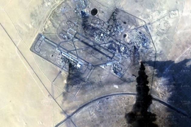 Ảnh vệ tinh tiết lộ thiệt hại nặng nề tại căn cứ không quân Ali Al-Salem của Mỹ ở Kuwait sau cuộc tấn công tên lửa của Iran, ngày 28/2.