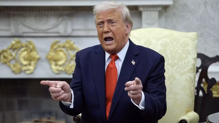 Tổng thống Mỹ Donald Trump.