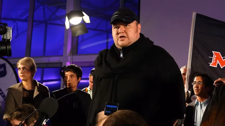 Doanh nhân Internet Kim Dotcom.