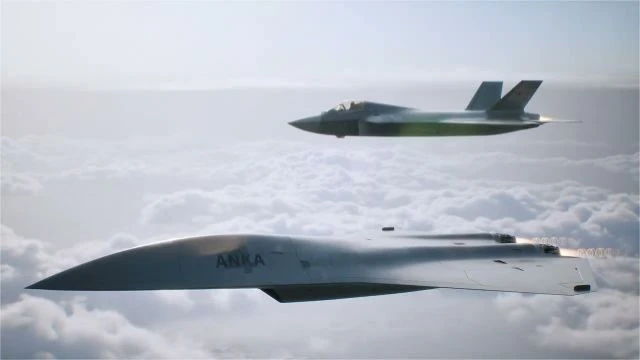 UCAV Anka-4 của Thổ Nhĩ Kỳ.