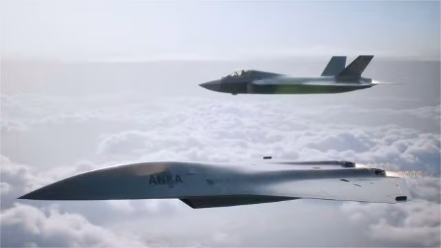 UCAV Anka-4 của Thổ Nhĩ Kỳ.