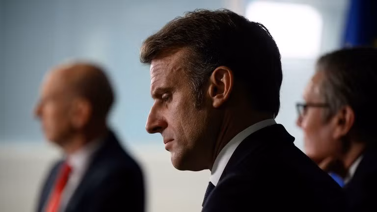 Tổng thống Pháp, Emmanuel Macron.