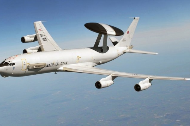 Máy bay quân sự Mỹ Boeing E-3B Sentry vừa kết thúc hoạt động do thám Iran.