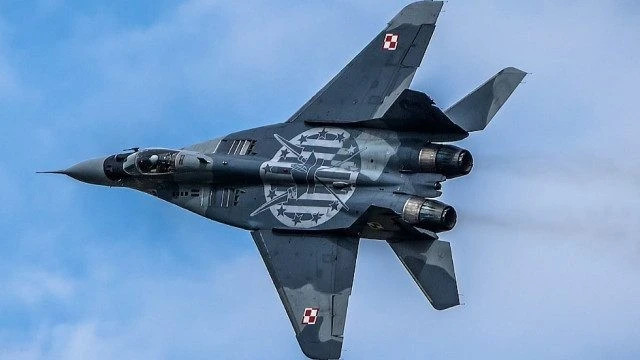 Máy bay chiến đấu MiG-29 của Ba Lan.