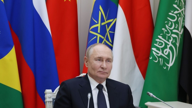 Tổng thống Nga Vladimir Putin.