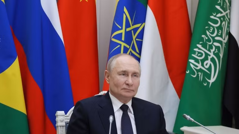 Tổng thống Nga Vladimir Putin.