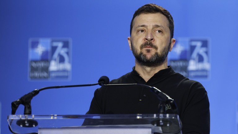 Tổng thống Ukraine Vladimir Zelensky.