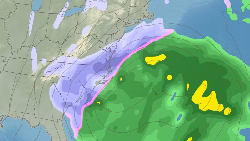 Một cơn bão xoáy cực mạnh đang hình thành sẽ tấn công khu vực Đông Nam nước Mỹ vào cuối tuần này.