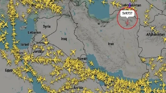 Chiếc máy bay duy nhất dám bay vào Iran trong mưa đạn Mỹ-Israel