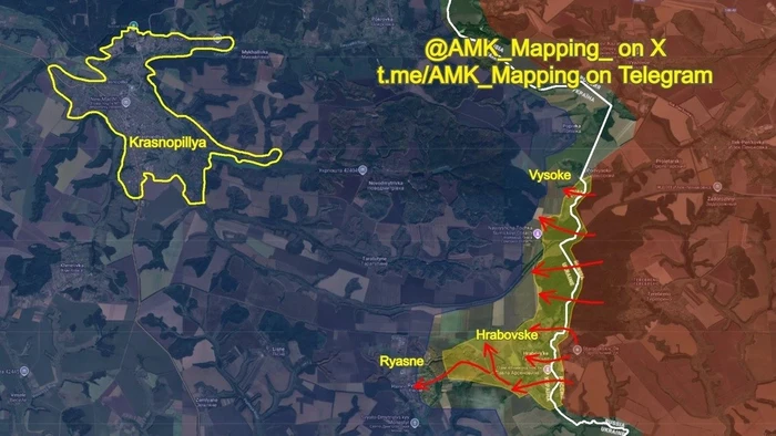 Bước đột phá lớn trên biên giới vùng Sumy