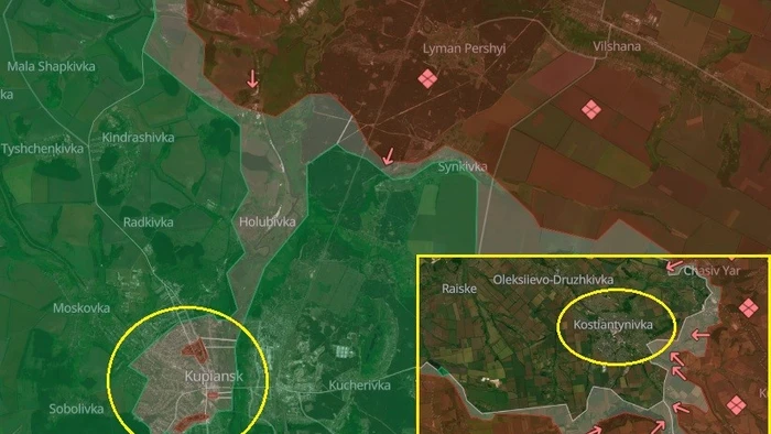 Ukraine thất bại tại Kupiansk, nguy khốn ở Kostiantynivka